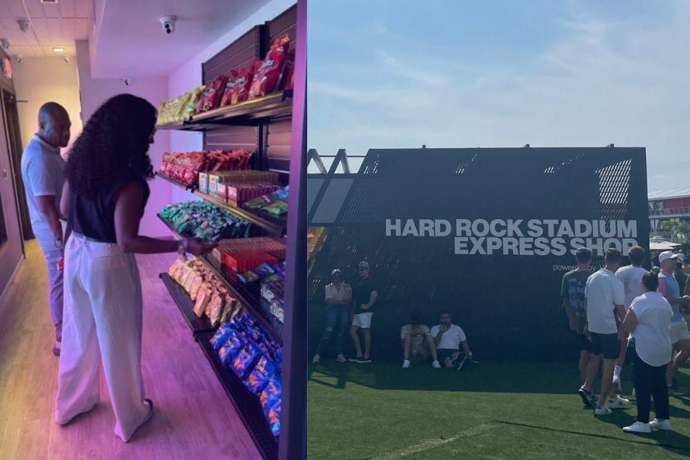 AiFi store at Hard Rock Stadium