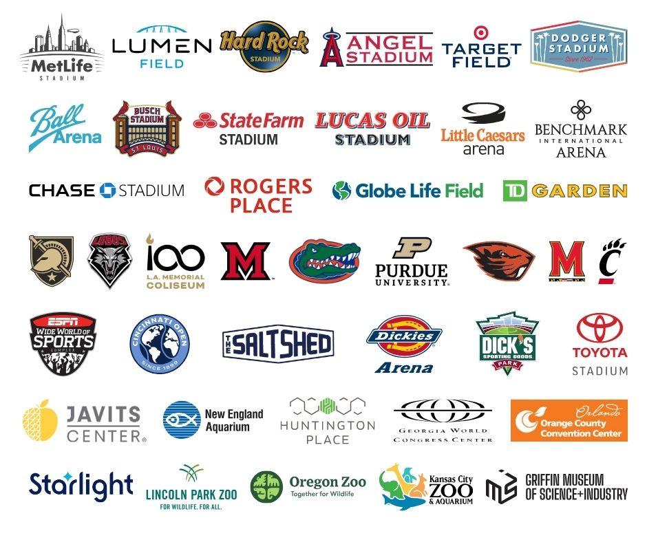 My Venue customer logos