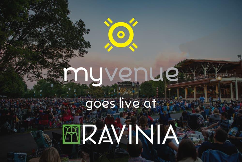 My Venue goes live at Ravinia Festival news page thumbnail