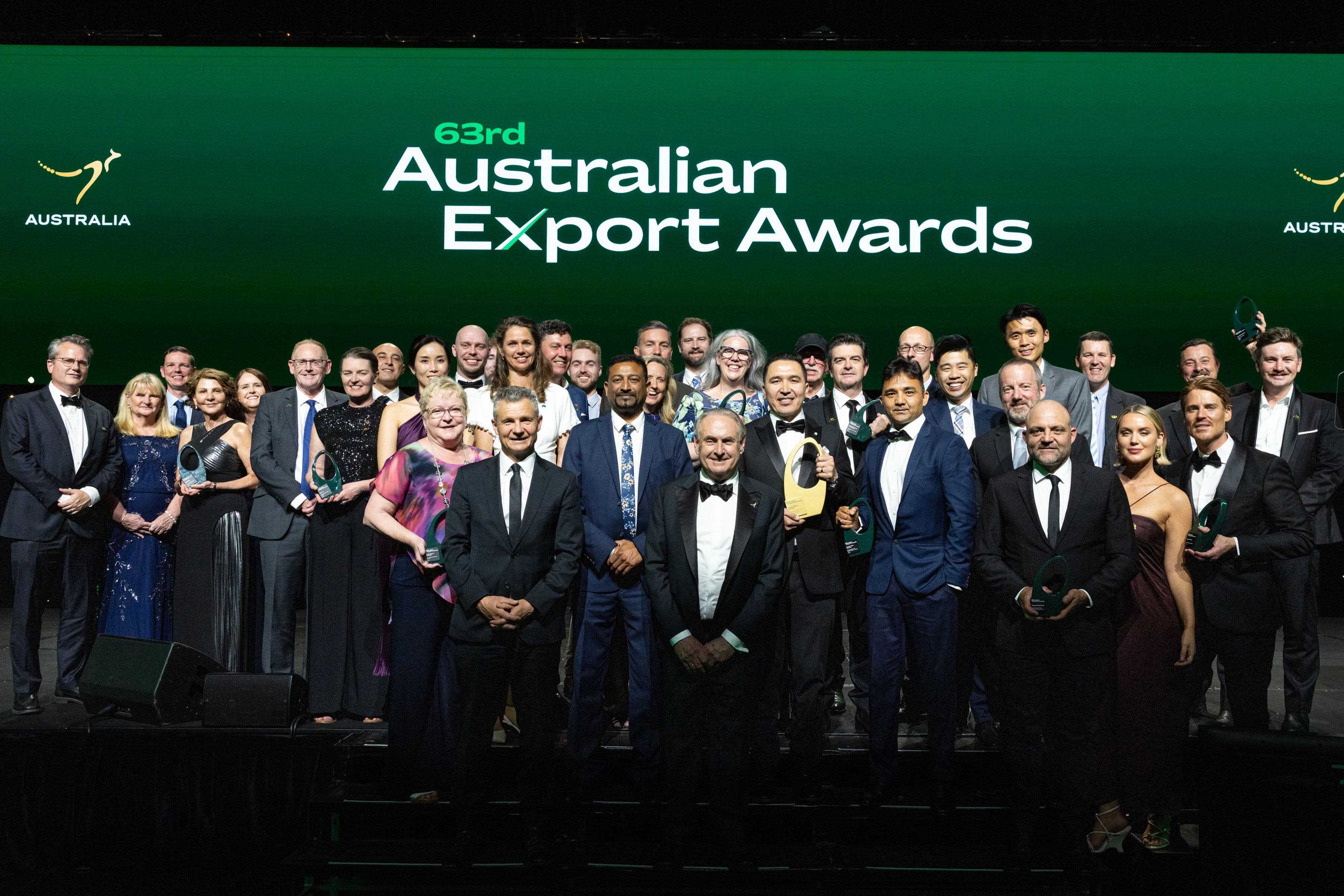 Australian Export Awards trophy