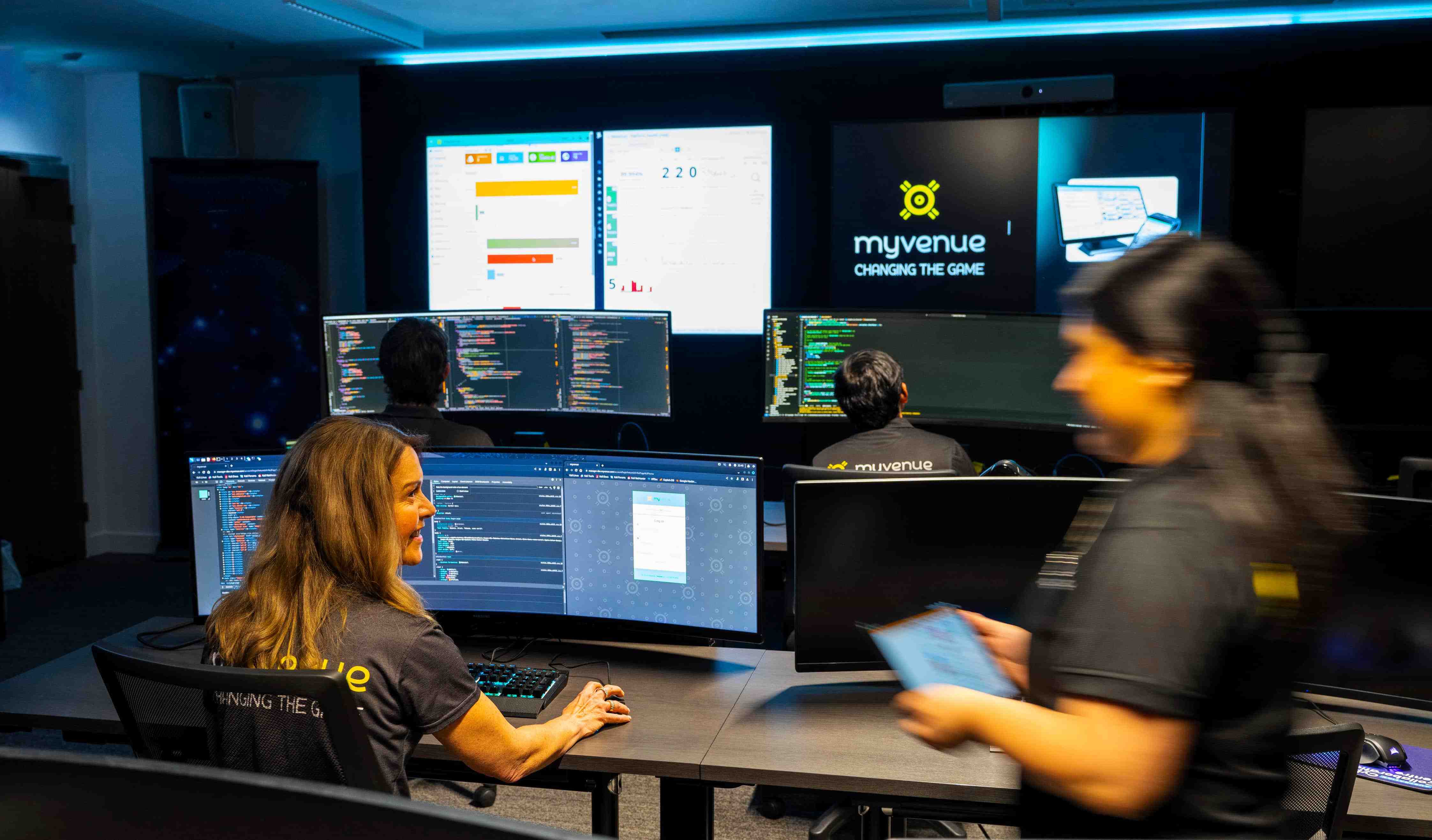 MyVenue's engineering lab
