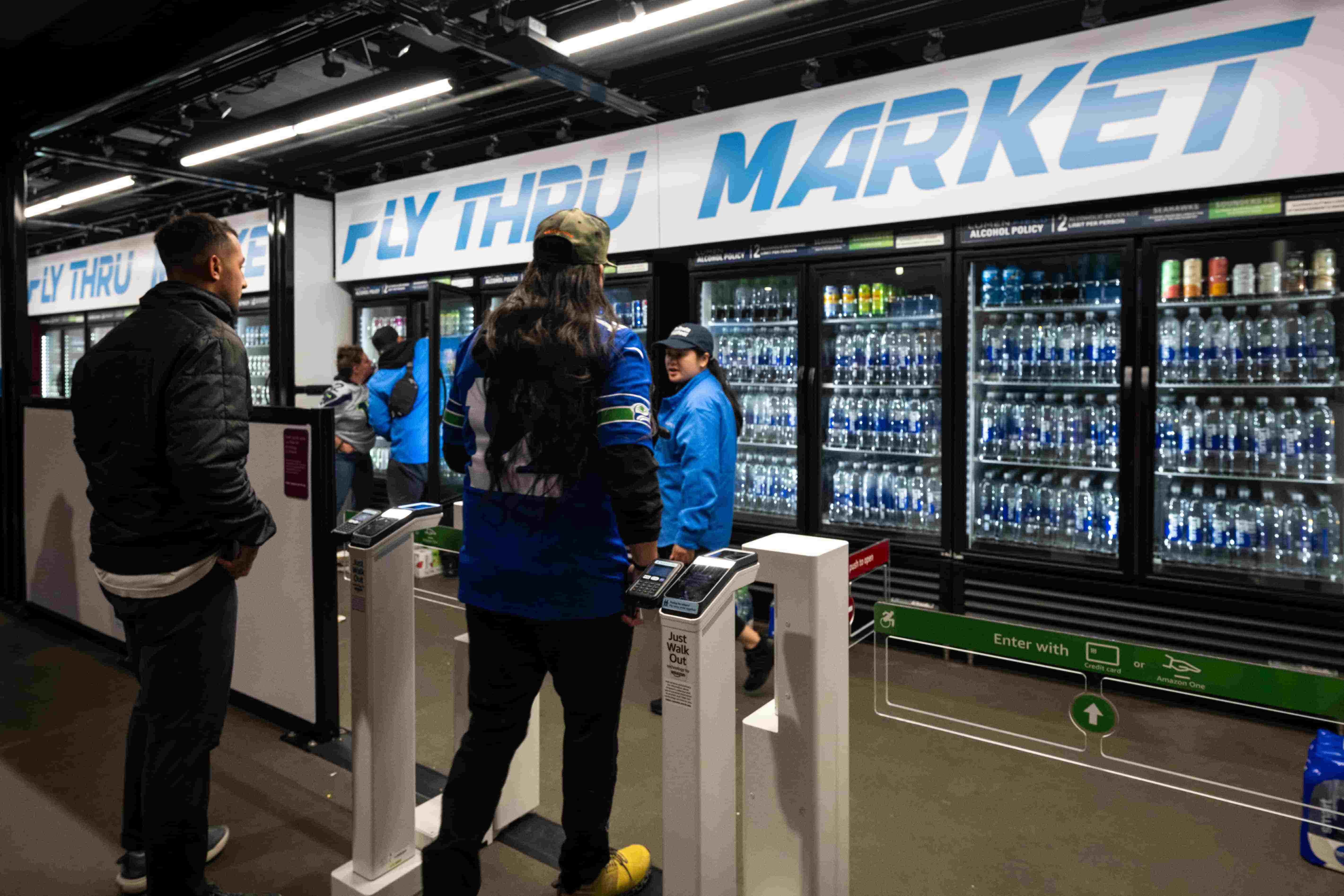 Amazon's Just Walk Out store.