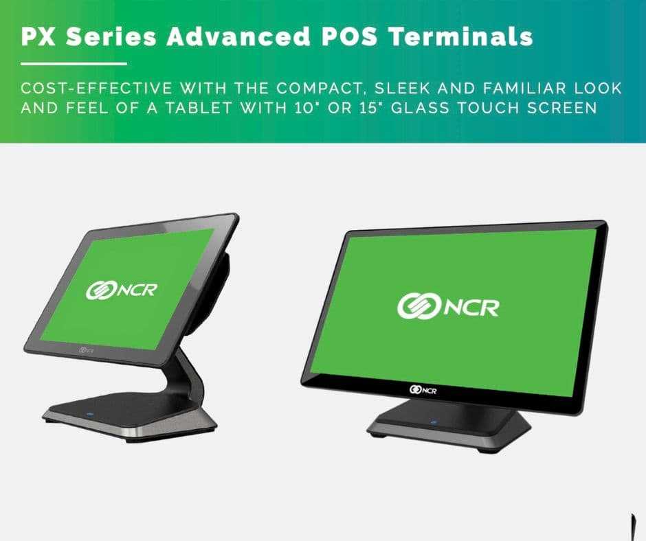 NCR PX15 & PX10 POS Terminals